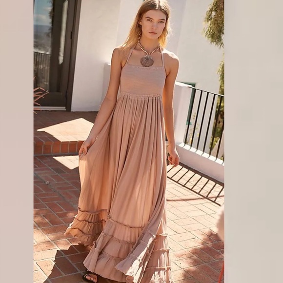 Free People Extra Tropical Maxi Dress/ Nwot